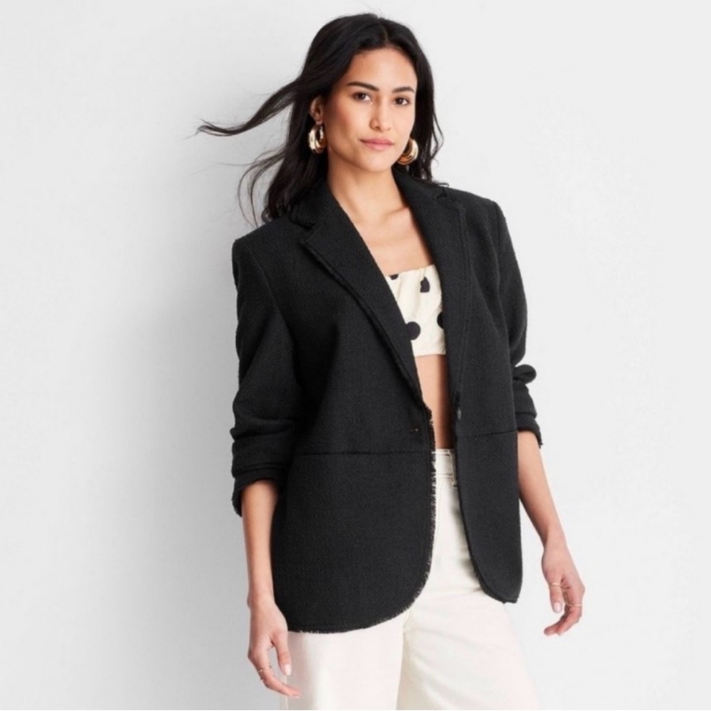 Future Collective Boucle Blazer